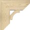 Ekena Millwork Westlake Slat Rough Sawn Bracket w/ Offset Brace, Douglas Fir, 8"W x 18"D x 18"H BKT0806X18X18WTL06RDF - alternate 4